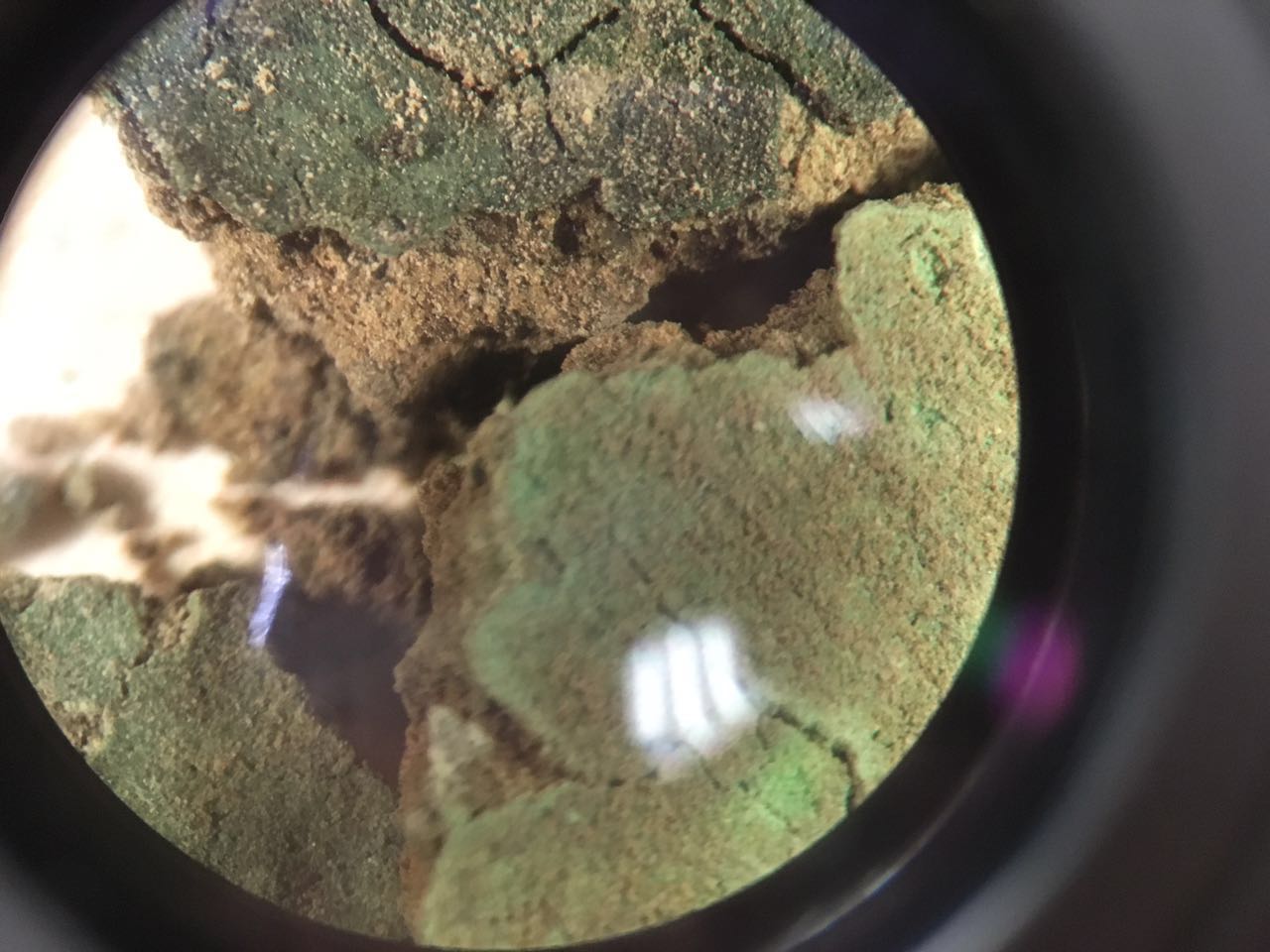 放大镜观察样品制样磨样砂纸样品1-200x-uv样品1-200x-vis样品2-100x