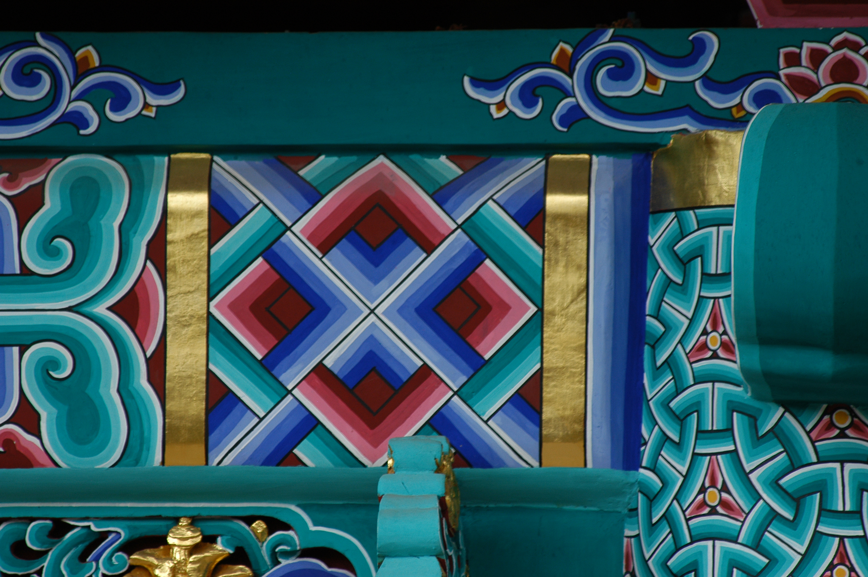 昆明地区清代至民国年间地方彩画设色和退晕6月