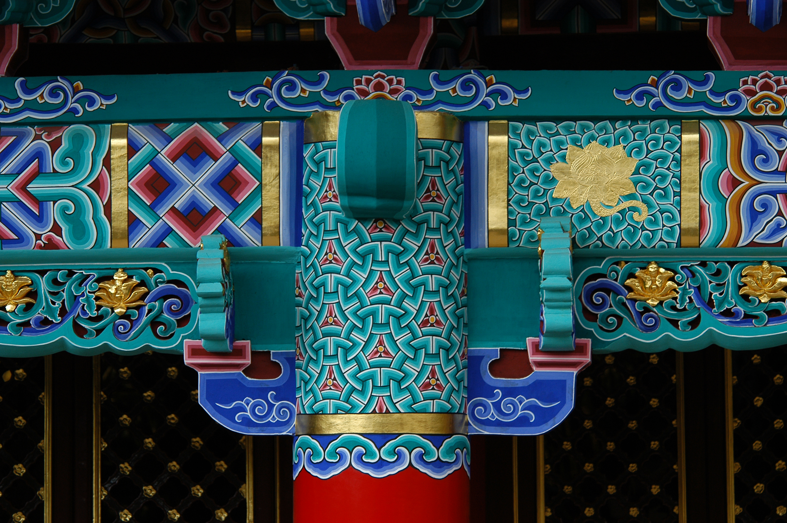 昆明地区清代至民国年间地方彩画设色和退晕6月